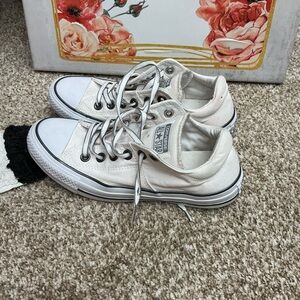 Converse White Low-Top Sneakers